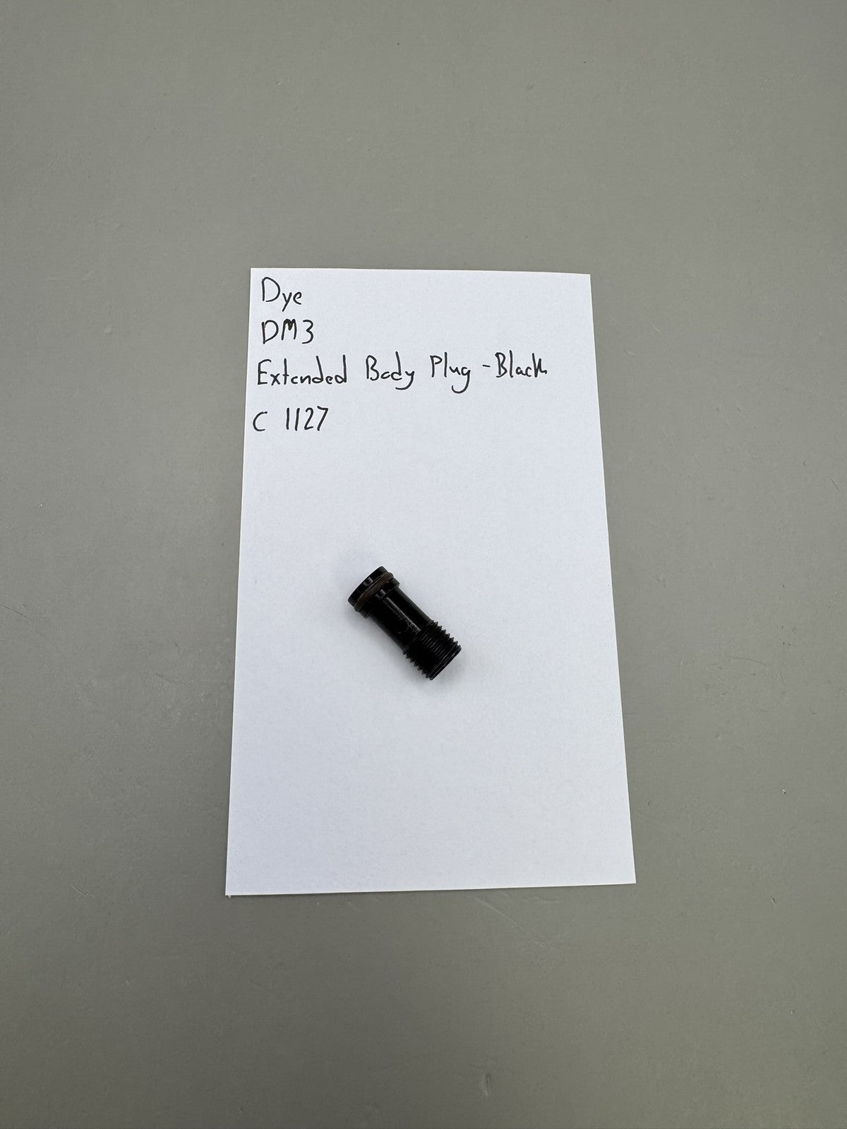 Dye DM3 Extended Body Plug -Black