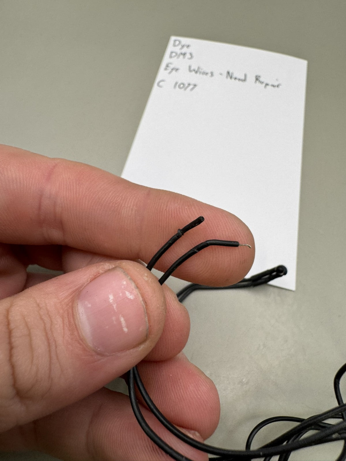 Dye DM3 Eye Wires - Need Repair