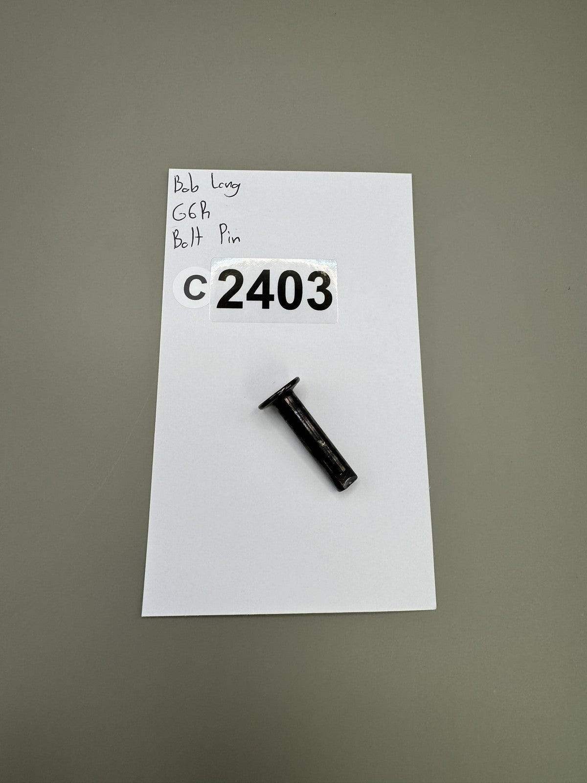 Bob Long G6h Bolt Pin
