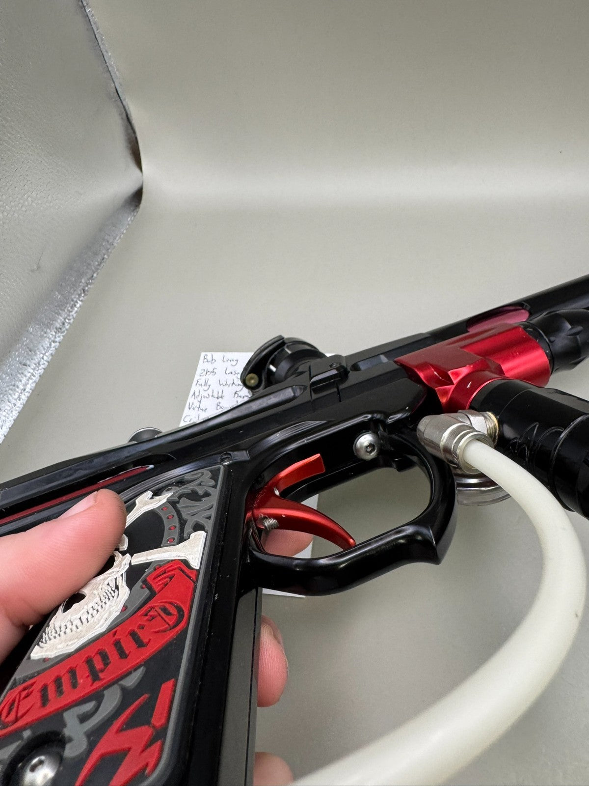 Bob Long 2k5 Lasoya Intimidator - Black/Red - Paintball Marker Fully Working