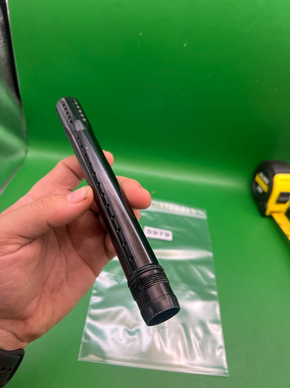 Dye UL Barrel Tip 14" Black Autococker - used paintball barrel tip - black