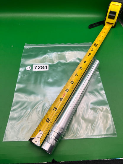 Infamous Pro DNA Silencio AC Threaded Barrel Tip Silver Aluminum 14"