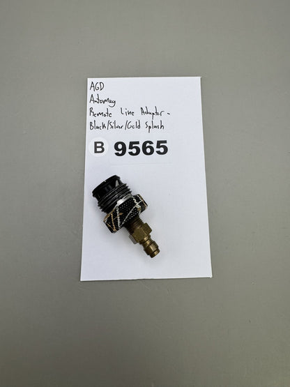 AGD Automag Remote Line Adapter - Black/Silver/Gold Splash