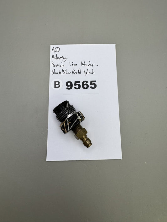 AGD Automag Remote Line Adapter - Black/Silver/Gold Splash