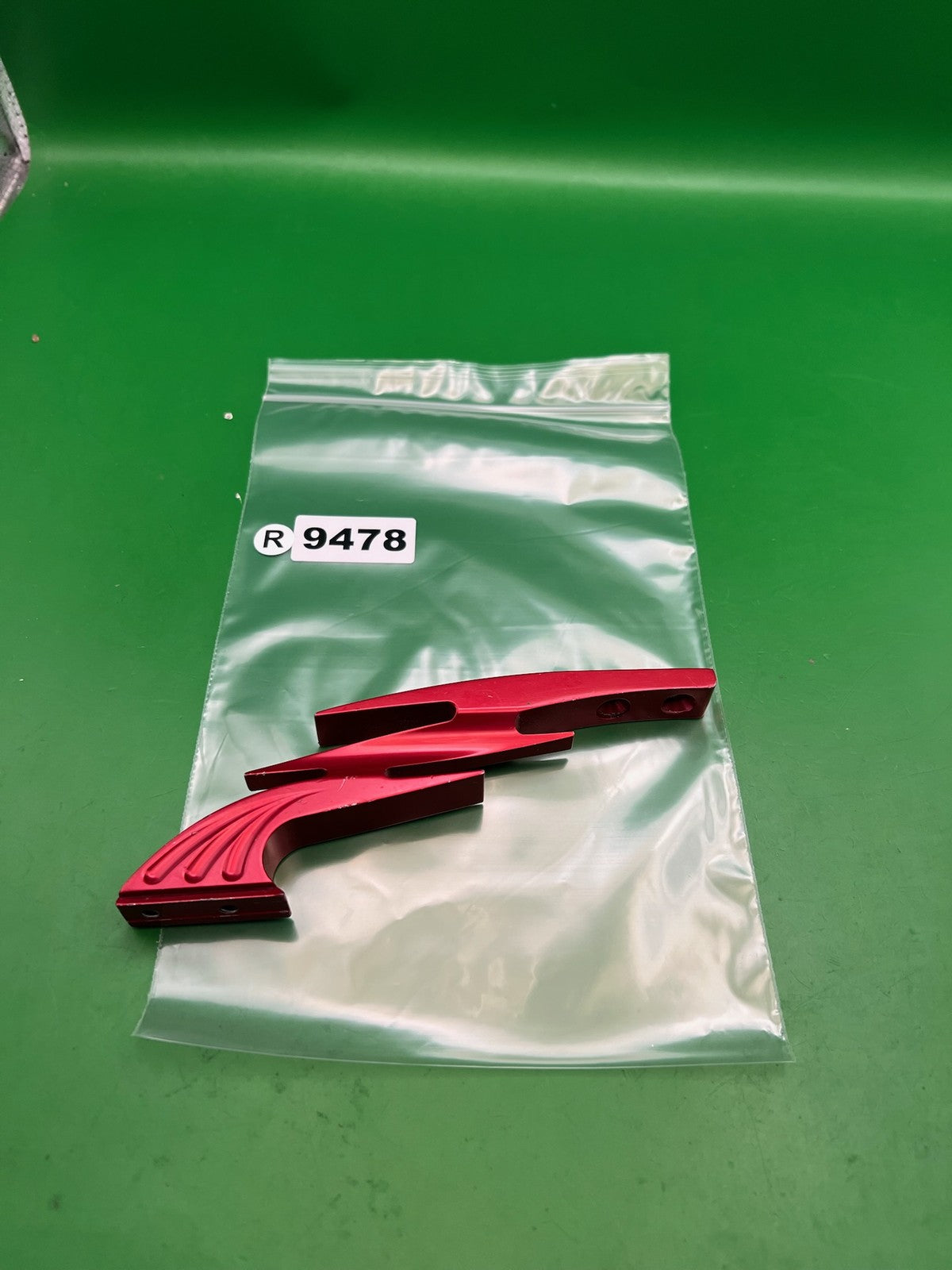 CP Custom Products Factory Team ASA Rail Drop Forward Gloss Red Anodized