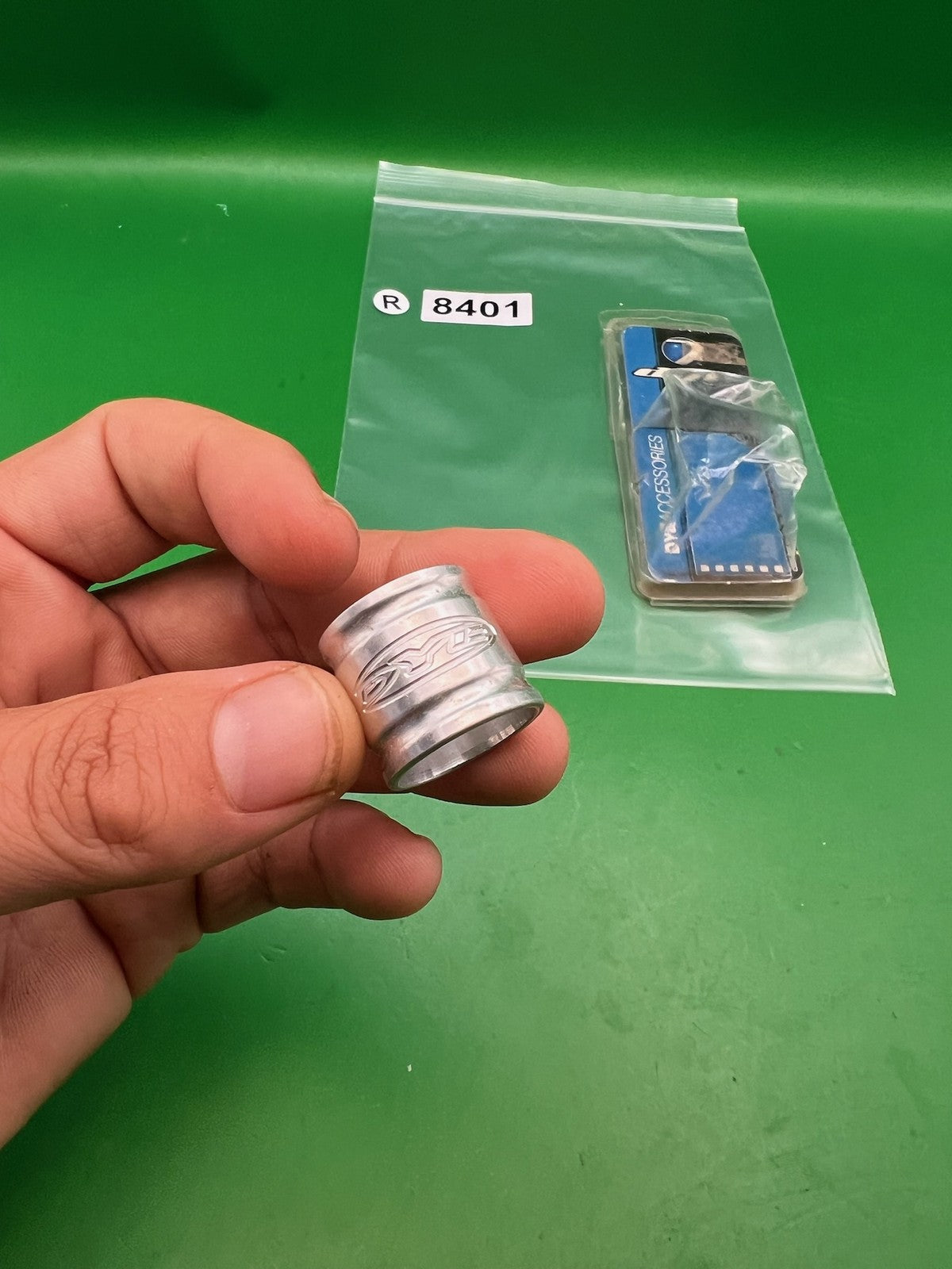 Dye Feedneck Collar Silver Aluminum Twistlock Matrix DM Series Marker