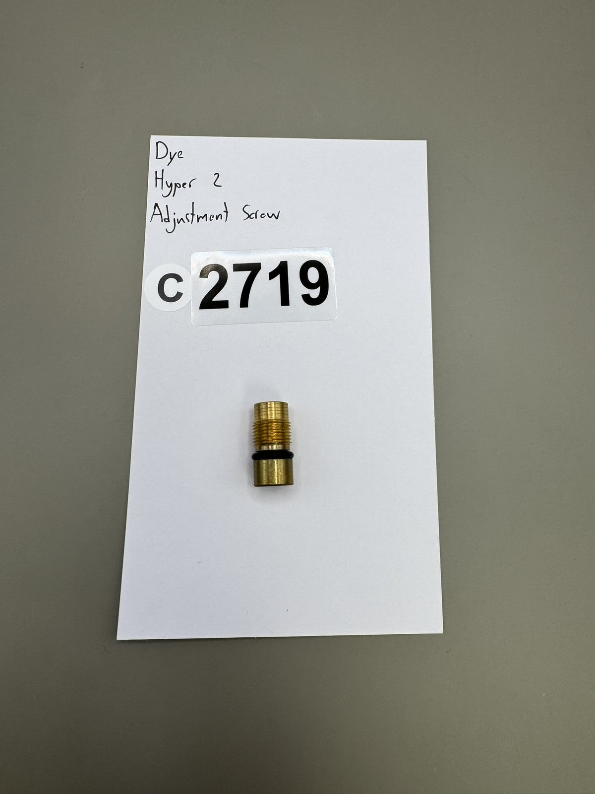Dye Hyper 2 Adjustment Screw