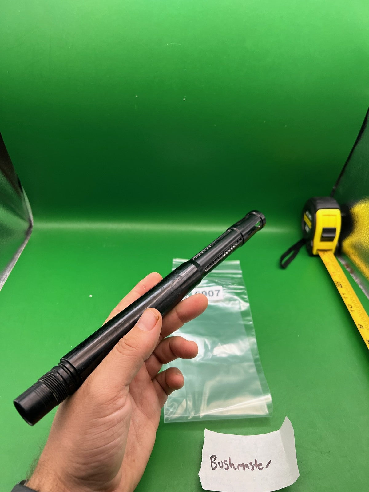 Bushmaster Paintball Barrel Back Black 12in .688 Bore