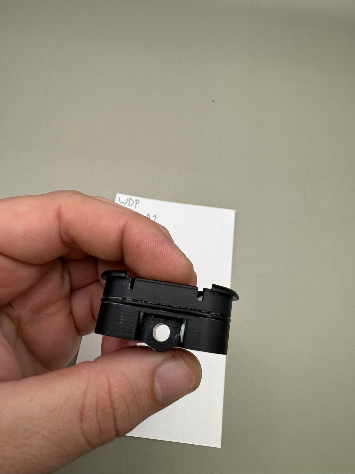 WDP Angel A1 Front Plug Black