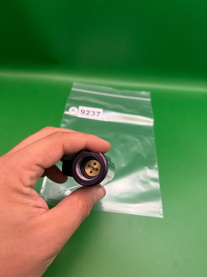 Empire Mini Bottomline Regulator Purple w/ Gauge Low Pressure