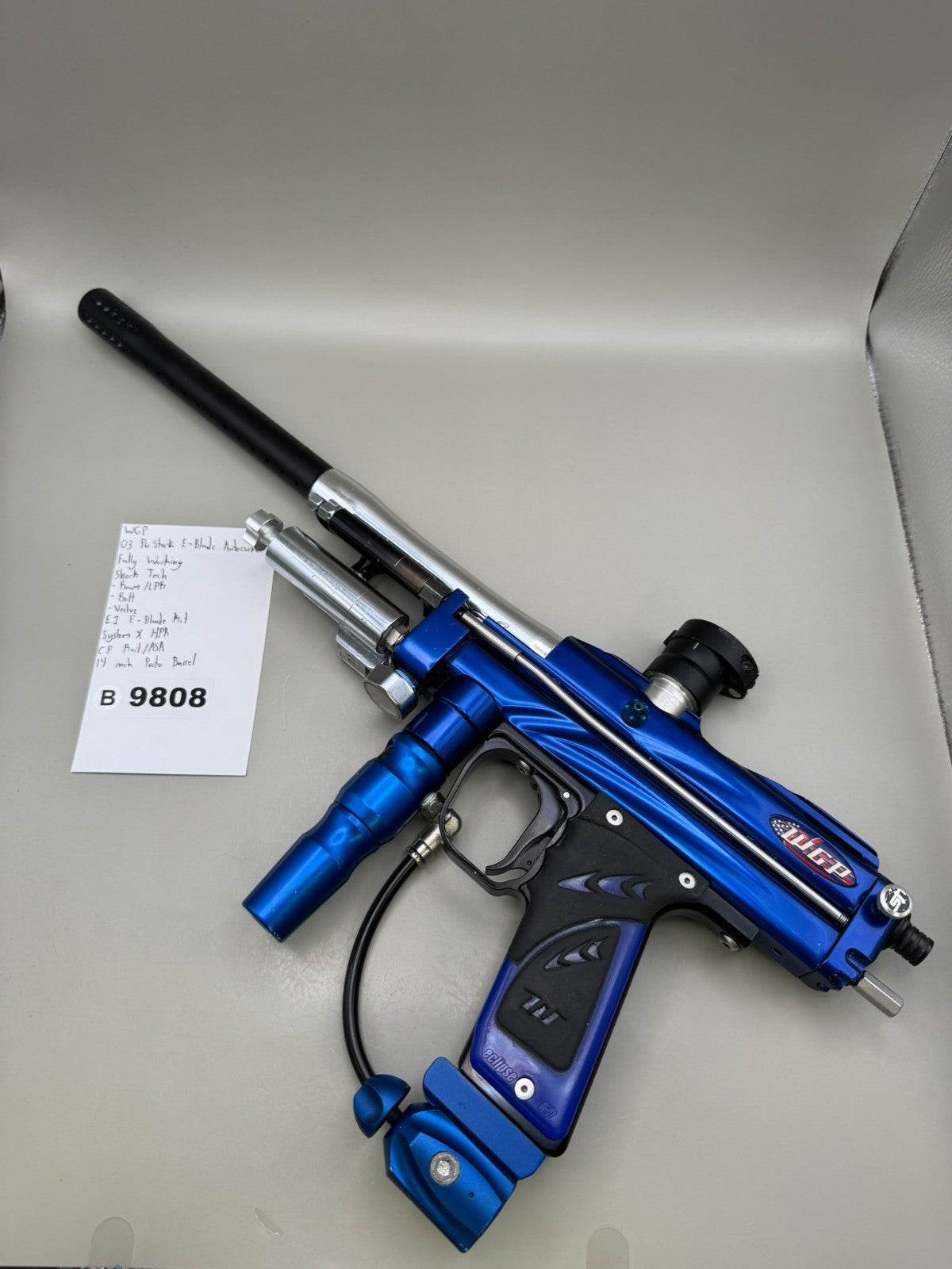 WGP 03 Pro Stock E-Blade Autococker - Paintball Marker Fully Working