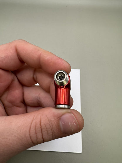 CCM PB 90Â° Fitting Red