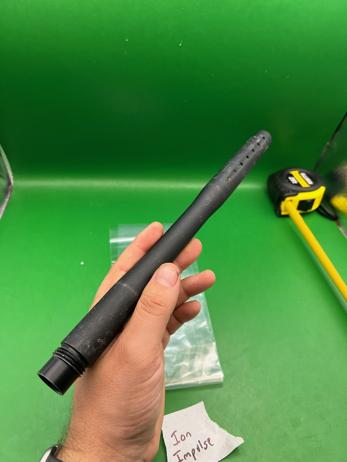 Smart Parts Ion Impulse Barrel Back Black 12in .690