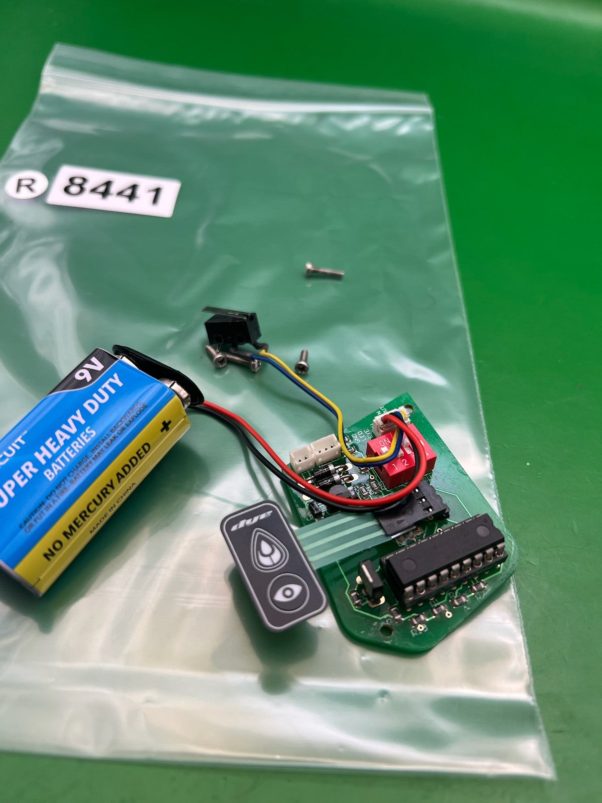 Dye DM4 DM5 Circuit Board with Membrane Pad Trigger Switch Harness
