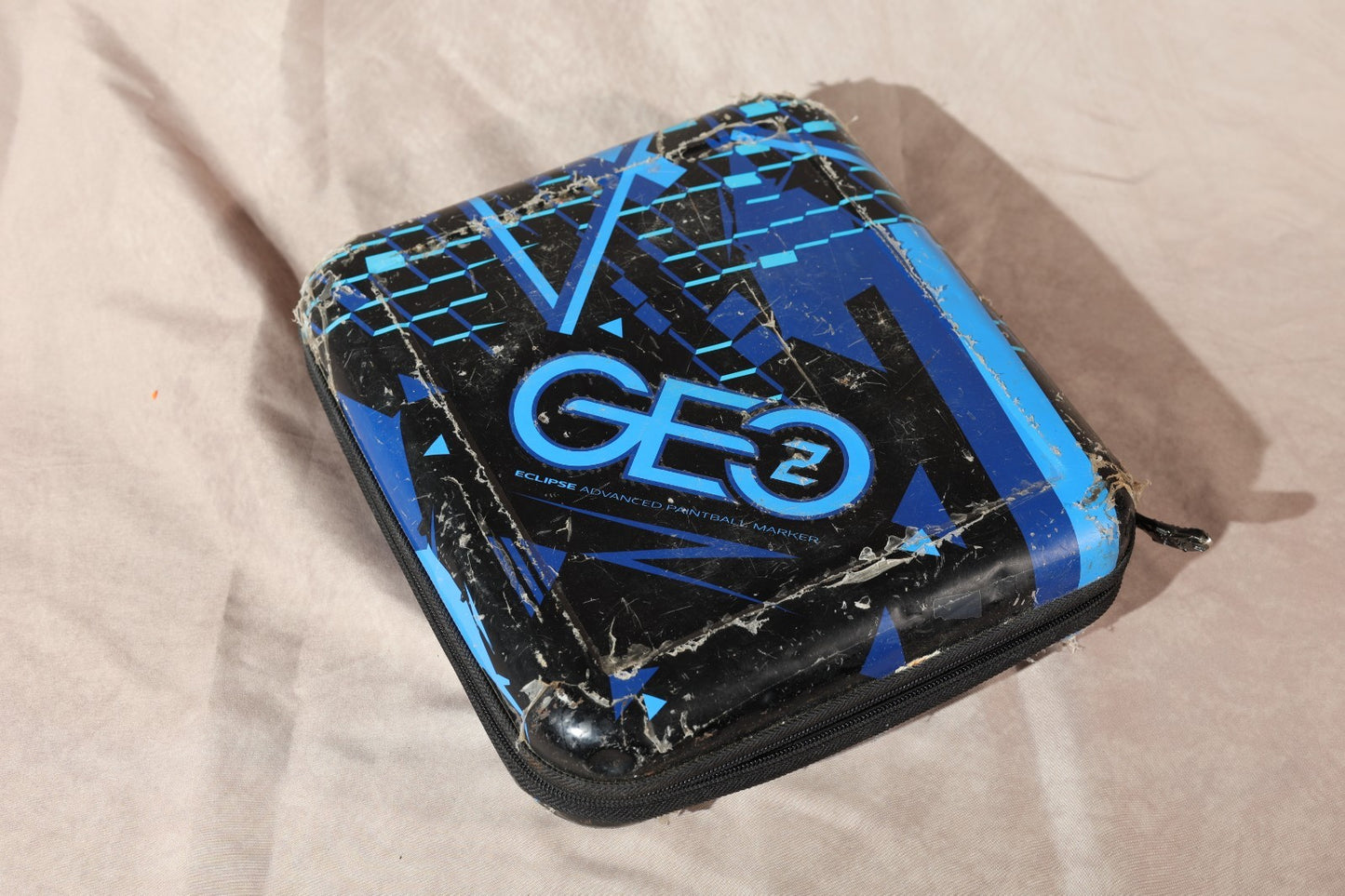 Planet Eclipse Geo 2 Paintball Marker Hard Case Blue Black
