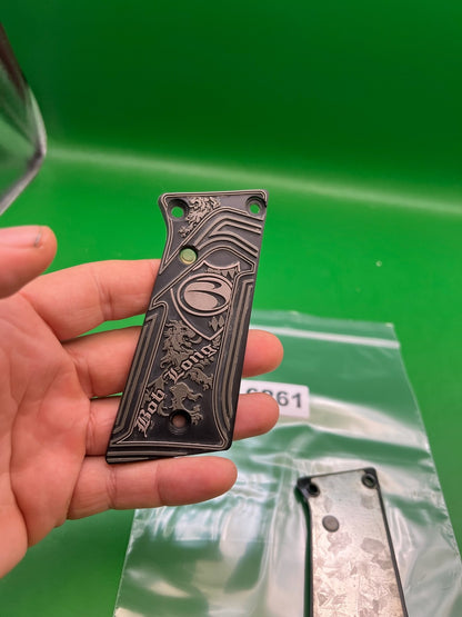 Bob Long Grip Panels Black for Marq