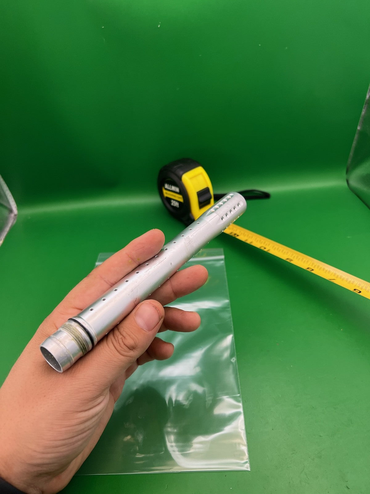 Dye UL Paintball Barrel Tip Silver