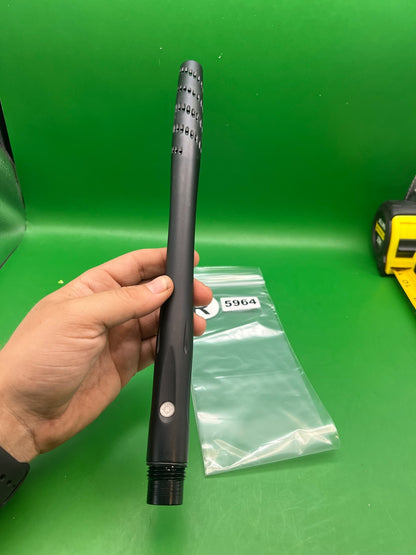 ION Luxe Smart Parts One Piece 14" .692 Black Autococker - used paintball barrel - black