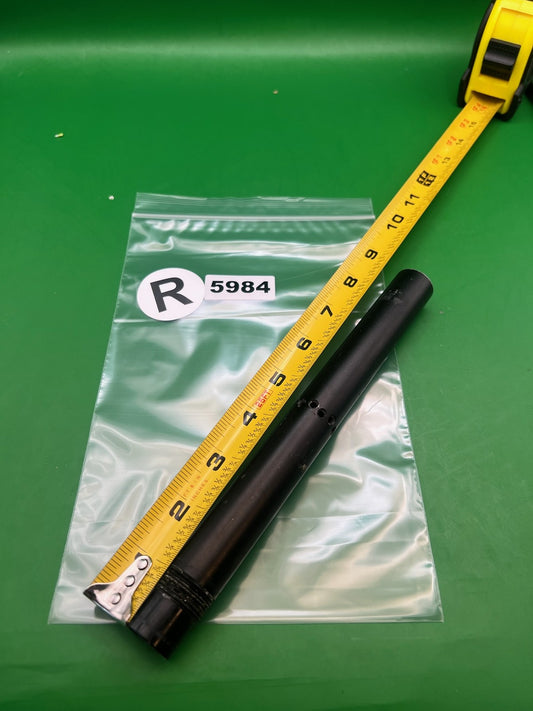 HK Autococker Barrel Back - used paintball barrel back - black