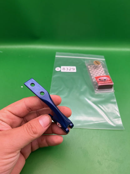 Custom Products CP ASA Rail Drop Forward Dust Blue Paintball Marker Part