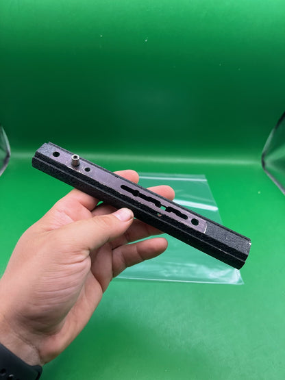 Automag Rail - used paintball rail - black/purple anno