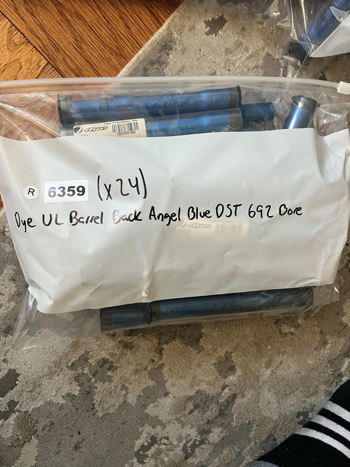 .692 Blue WDP Angel Dye UL Ultralight Barrel Back