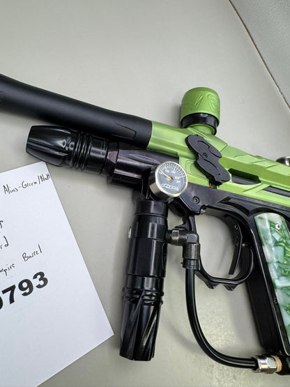 Bob Long 2k5 Intimidator Alias - Green/Black - Paintball Marker Fully Working