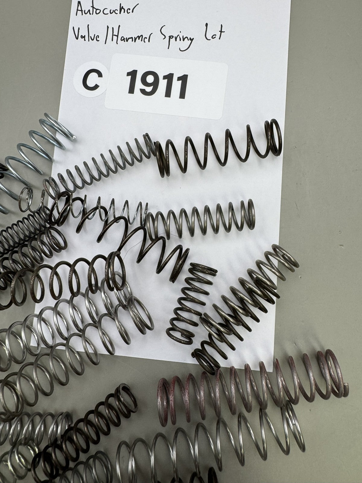 WGP Autocucher Valve/Hammer Spring lot