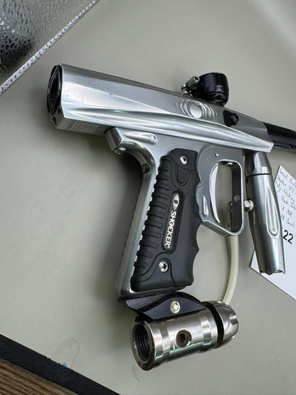 Smart Parts Shocker SFT Silver Paintball Marker Fully Working