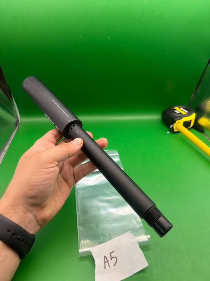 Tippmann A5 Apex2 Barrel Black 14" - used paintball barrel - black