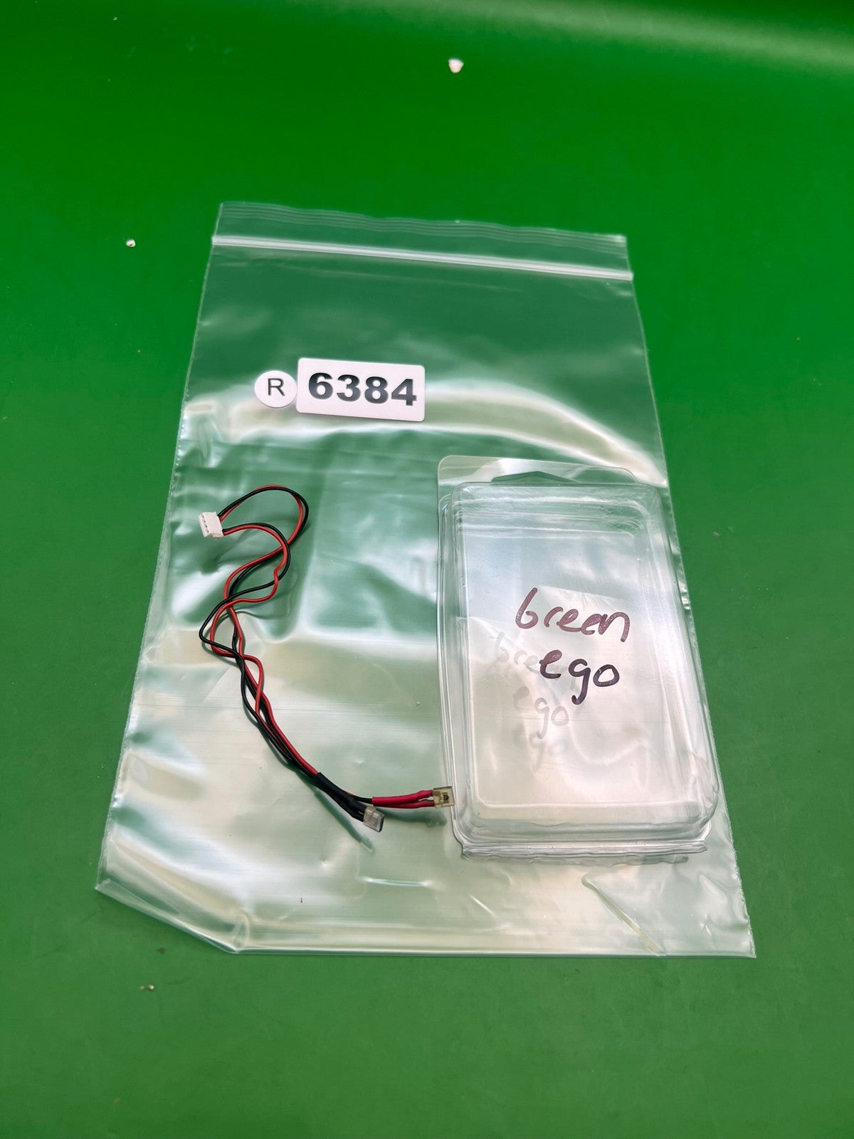 Lv1 Ego Eyes - used paintball eye wire harness - red/black