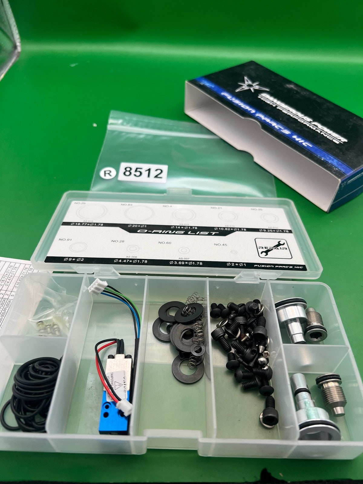 Dangerous Power Fusion Parts Kit O-Rings Solenoid Springs Screws Repair
