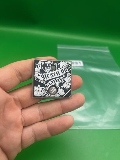 Hybrid Halo Death Or Glory Loader Side Plate Black White