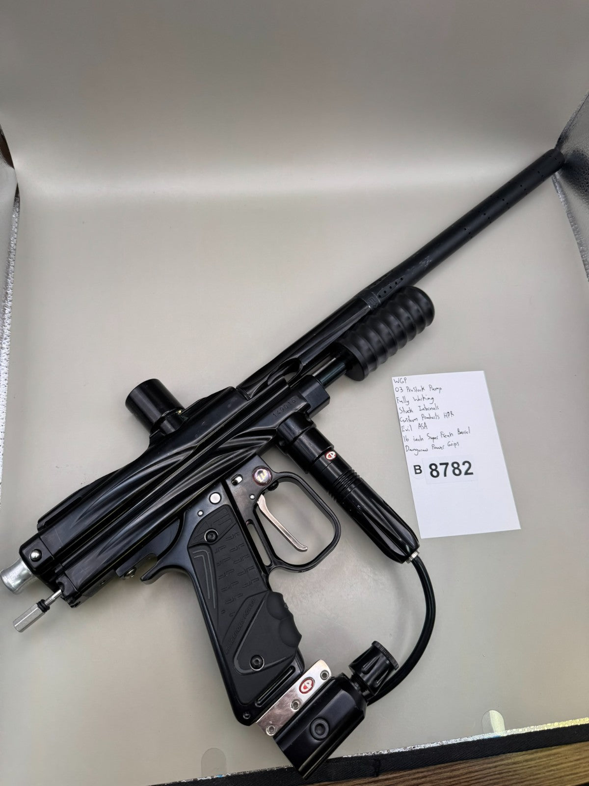 WGP 03 Prostock Pump - Paintball Marker Fully Working