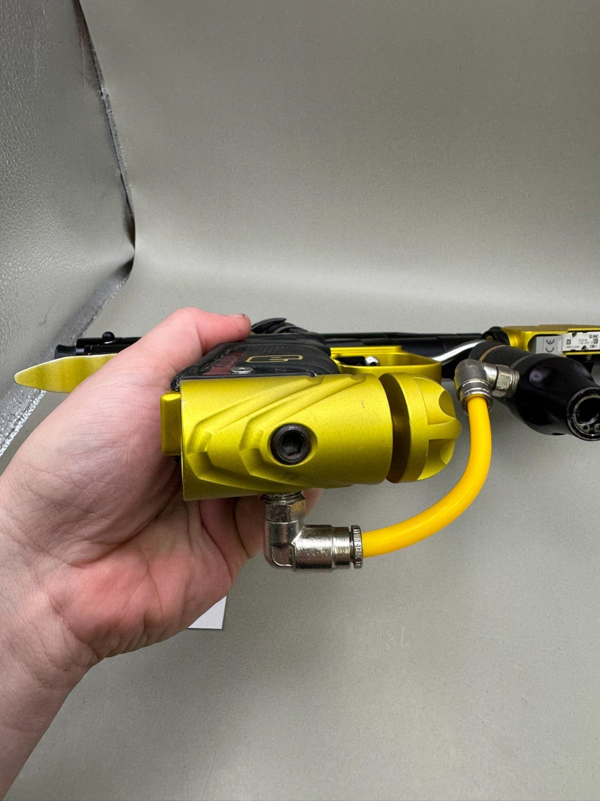 WGP Karnivor Autococker - Black/Yellow - Paintball Marker Fully Working