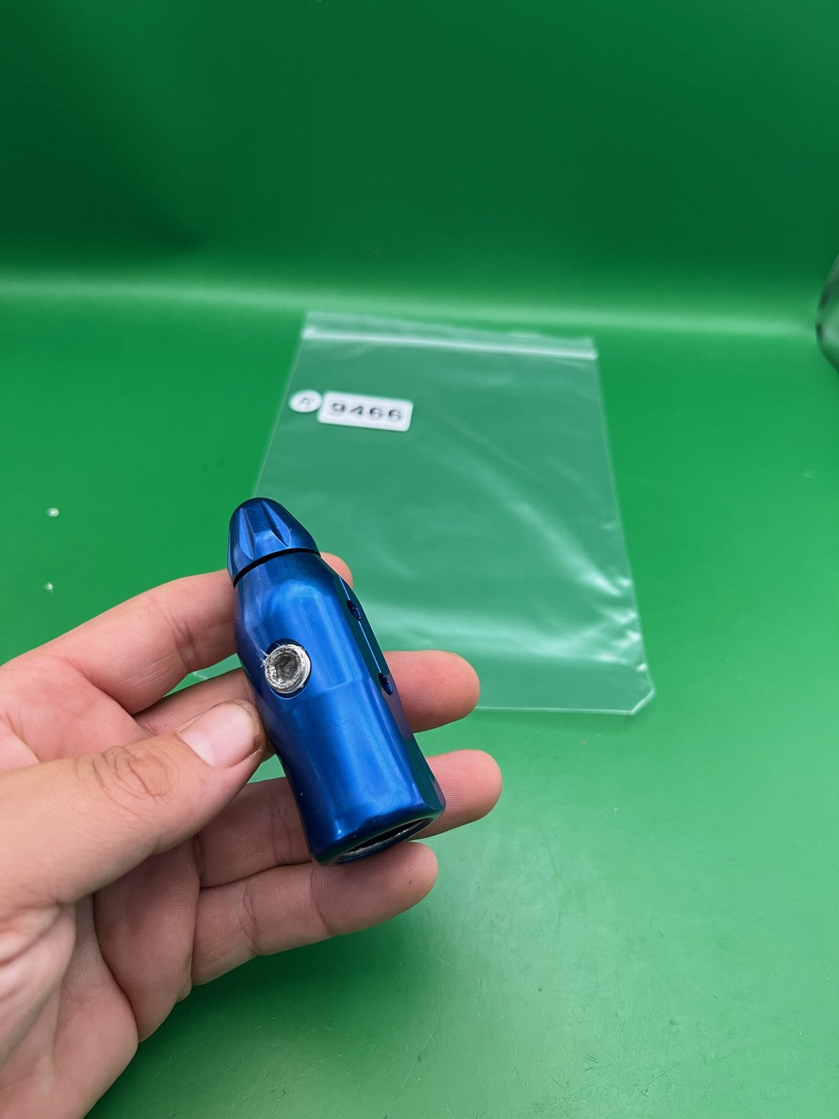 Direct Mount CP ASA Blue Anodized Aluminum Paintball Air System