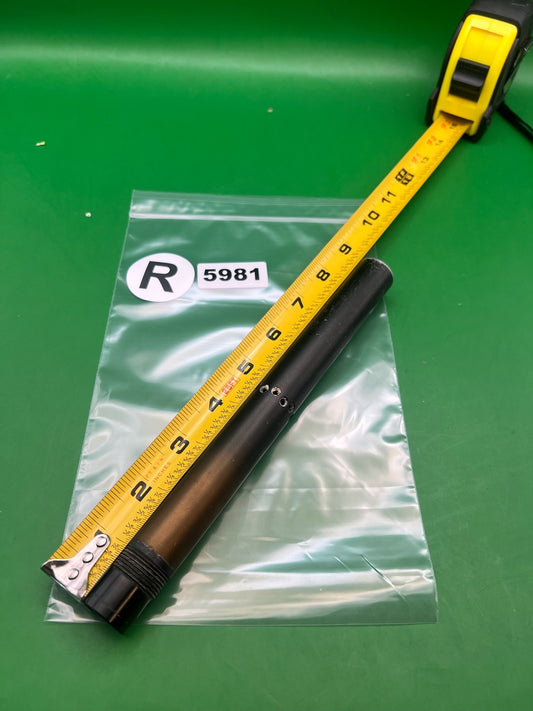 Stock A5 Barrel - used paintball barrel - black fade / bronze