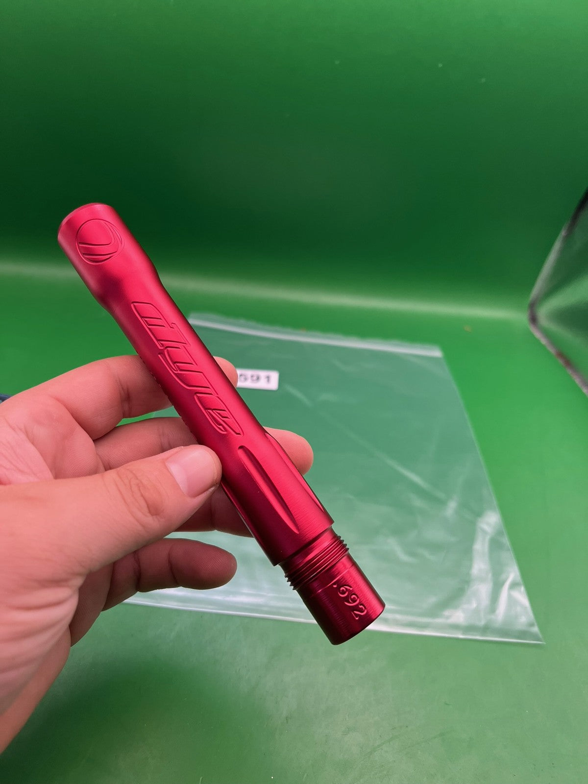 Dye Ultralite Barrel Back Red .692