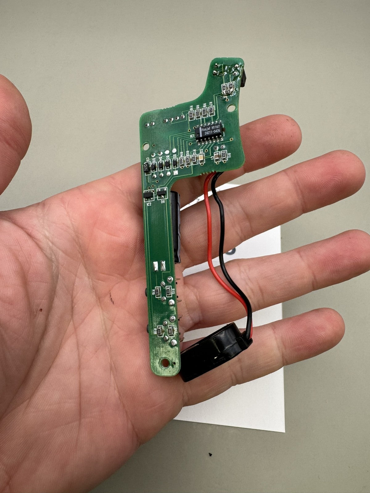 Dangerous Power Fusion F7 Circuit Board Green