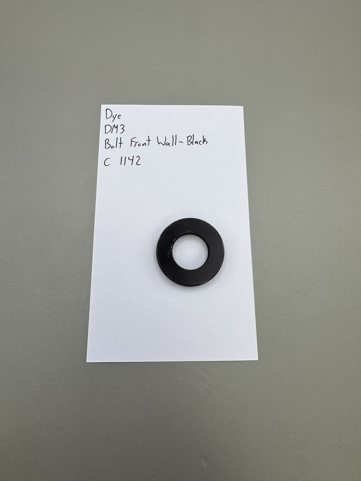 Dye DM3 Bolt Front Wall - Black