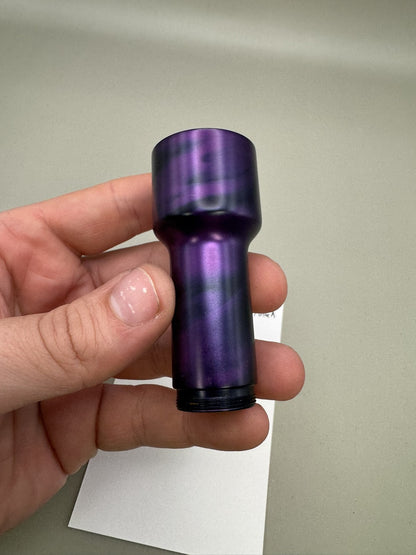 WDP Angel High Rise Feedncck - Purple/Black