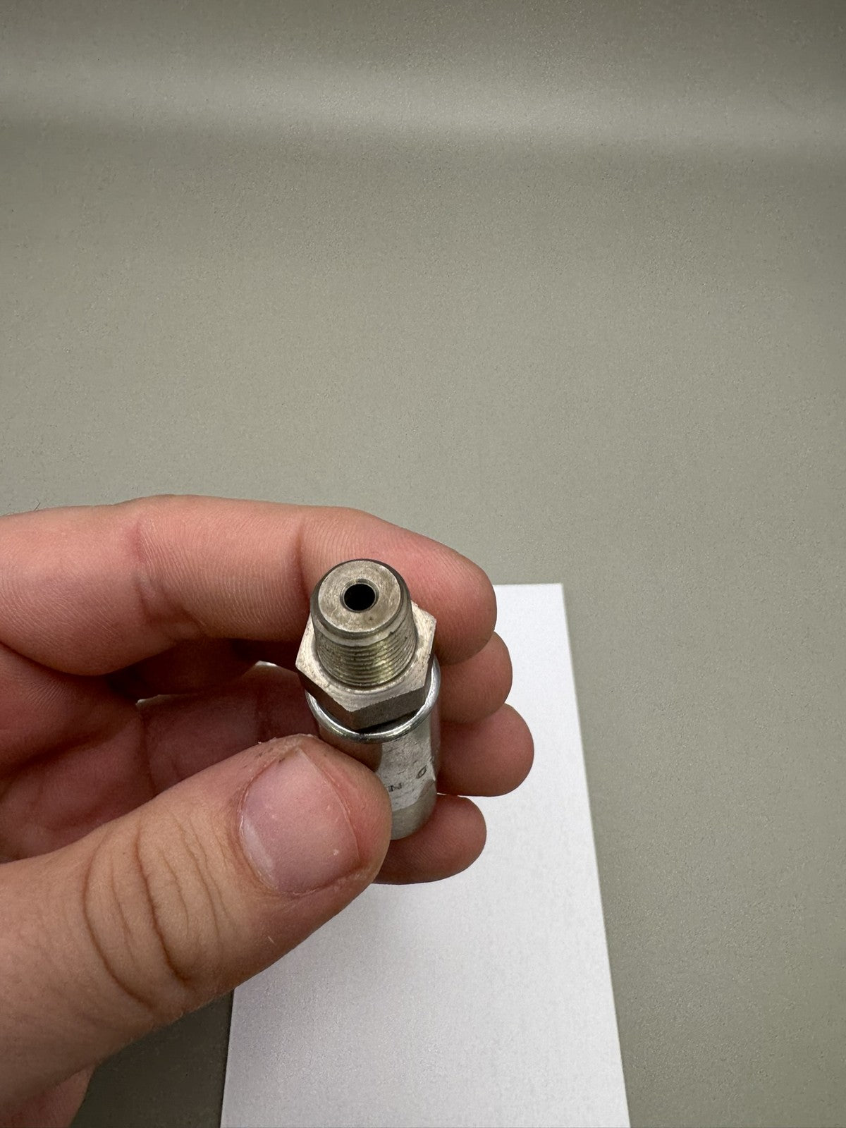 Vintage Paintball Pro Connect Fitting Stainless Steel