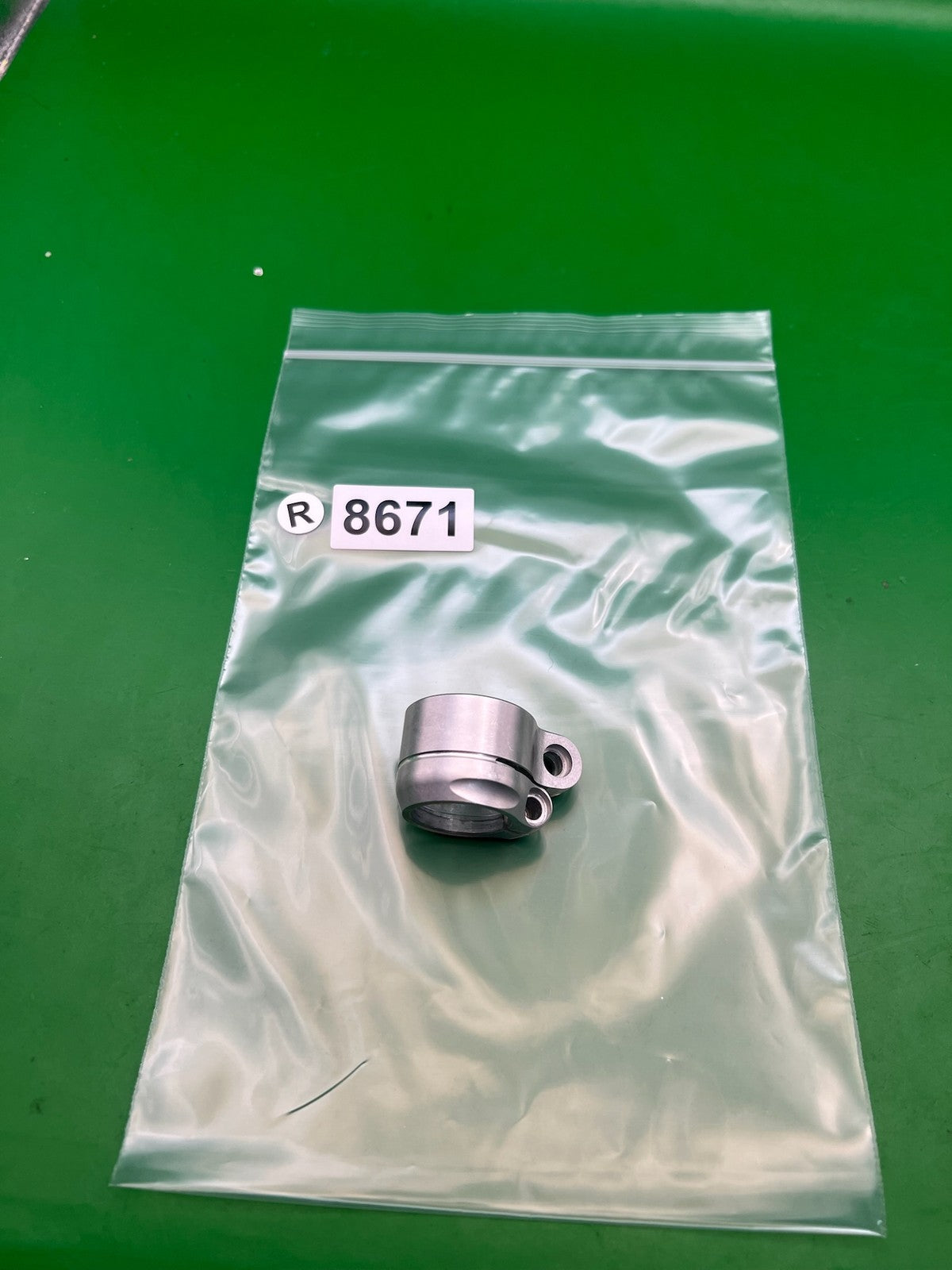 Planet Eclipse Low Rise Clamping Feedneck Collar Silver Aluminum