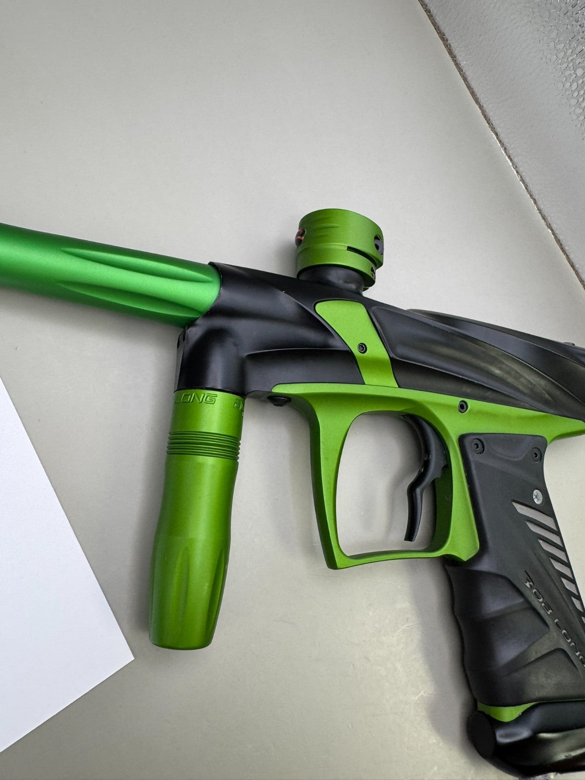 Bob Long / G.I Sportz Victus - Black/Green - Paintball Marker Fully Working
