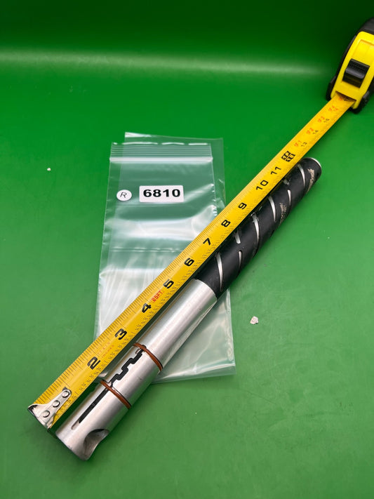 Adjustable Port AGD Barrel .688 Bore - used paintball barrel - black/silver