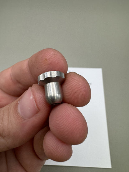 Bob Long G6R Feedneck Thumb Screw Silver