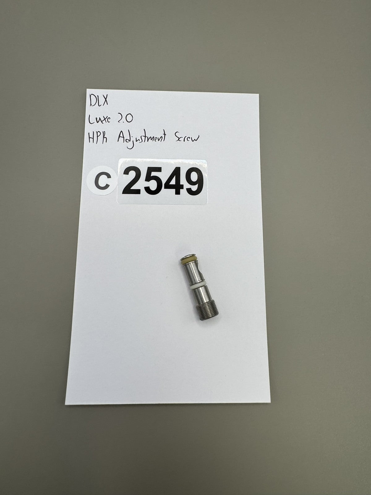 DLX Luxe 2.0 HPR Adjustment Screw