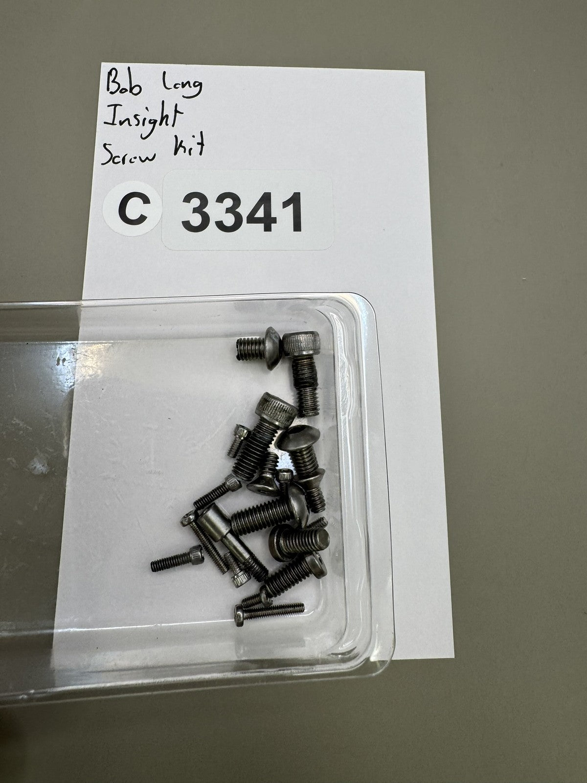 Bob Long Insight Screw kit
