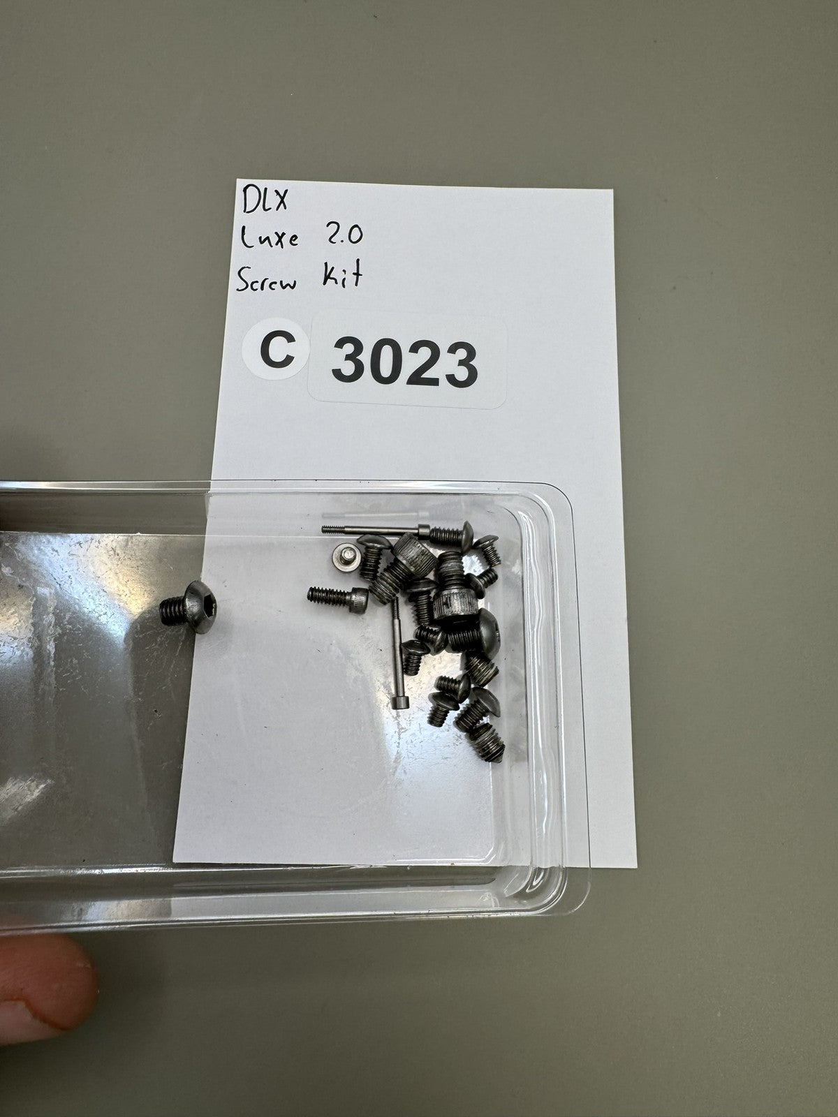 DLX Luxe 2.0 Screw Kit Paintball Marker Hardware Parts