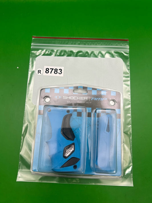 Smart Parts Shocker AMP Dual Grip Kit Blue Trigger Frame & Vertical Reg Grip